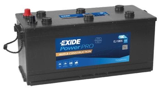 Exide PowerPRO 12V accu | EJ1805 | 12V 180Ah, Auto-onderdelen, Accu's en Toebehoren, Ophalen of Verzenden