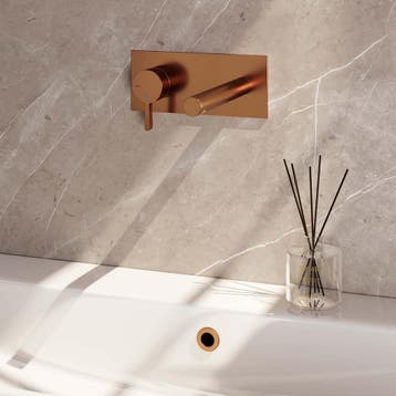 Brauer Copper Edition Inbouw Wastafelmengkraan met Rechte, Ophalen of Verzenden, Nieuw