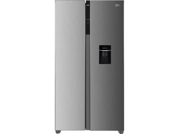 Beko GNO5322WDXPN - Side-By-Side Koel-Vriescombinatie - 532, Verzenden, Zo goed als nieuw