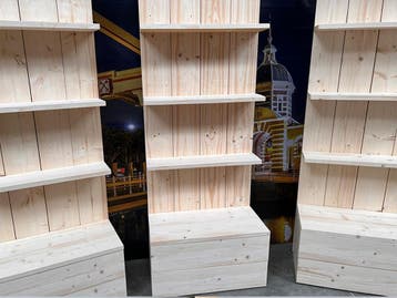 Steigerhouten Winkelinrichting op Maat | Displays | Stelling, Ophalen of Verzenden