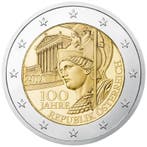 Oostenrijk 2 Euro 100 Jaar Republiek 2018, Verzenden