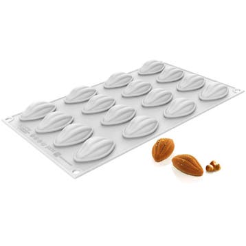 Silikomart Siliconen Bakvorm Cacao (16x) 5x2,8cm, Hobby en Vrije tijd, Taarten en Cupcakes maken, Verzenden, Nieuw
