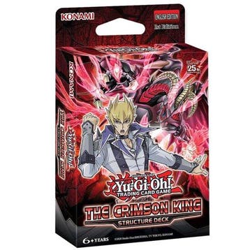 Yu-Gi-Oh! Structure Deck the Crimson King, Hobby en Vrije tijd, Verzamelkaartspellen | Yu-gi-Oh!, Ophalen of Verzenden, Nieuw