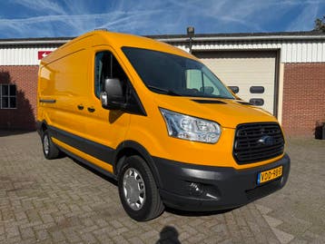 Ford Transit 350 2.0 TDCI L3H2 Trend 170pk cruise airco euro, Gebruikt, Euro 6, Geel, Ford