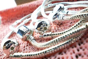 1 x Silver Plated European armband – keuze uit diverse mat, Ophalen of Verzenden, Nieuw, Overige typen