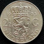 Nederlandse zilveren Juliana Rijksdaalder 1963, Postzegels en Munten, Munten | Nederland, Verzenden, Koningin Juliana, Losse munt