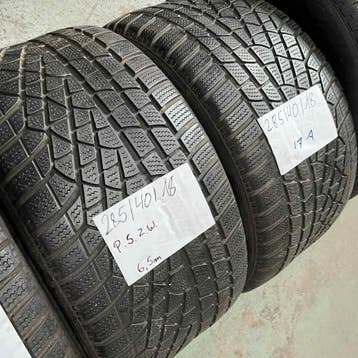 2 x Pirelli 285-40-18 Winterbanden 6,5mm, Auto-onderdelen, Banden en Velgen, 18 inch, Gebruikt, 285 mm, Band(en)