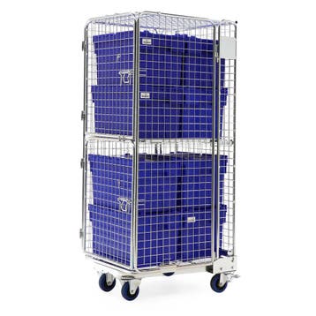 Anti-diefstal rolcontainer combinatieset incl. 8 kunststof, Ophalen of Verzenden, Nieuw