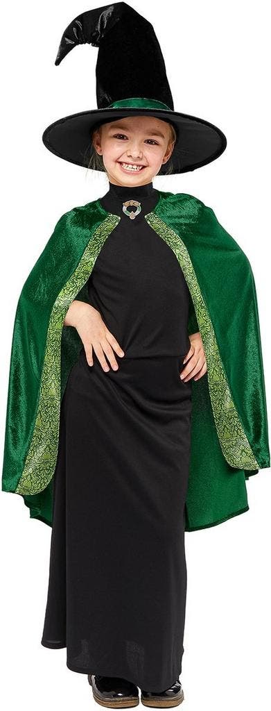 Harry Potter Professor McGonagall Kostuum Kind – Maat 128 (6, Kleding | Dames, Carnavalskleding en Feestkleding, Ophalen of Verzenden