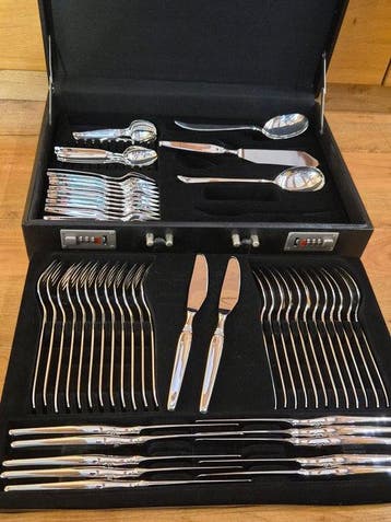R&B, Robbe & Berking - Bestekset voor 12 personen (63) -