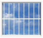 SecuBar Lichtkoepelbeveiliging Fix & Go - 8 spijls 1500x1500, Verzenden, Nieuw