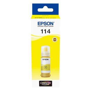 Epson 114 inktfles geel (origineel), Verzenden, Nieuw, Cartridge, Epson