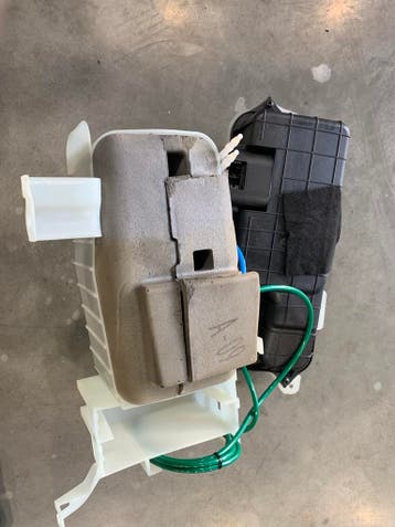 Mercedes stoelmassage pomp lucht regelapparaat module set, Nieuw, Mercedes-Benz