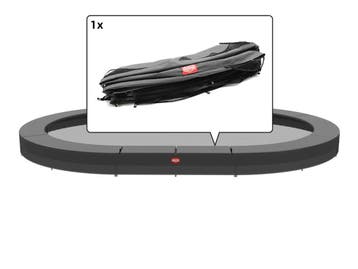 Trampoline Rand ovaal Berg Champion Grand inground 520x345, Kinderen en Baby's, Speelgoed | Buiten | Trampolines, Ophalen of Verzenden