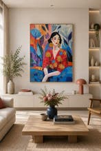 Kiri Aguilera (1982) XL 120 x 90 cm - La Quietud de la Mujer