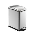 EKO New Rejoice Step Bin 15 ltr - Mat RVS, Verzenden, Nieuw