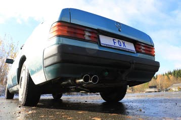 FOX Mercedes 190 W201 einddemper en voordemper - 2x76 Type 1, Verzenden, Nieuw