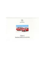 1999 MERCEDES BENZ C KLASSE INSTRUCTIEBOEKJE SPAANS, Auto diversen, Handleidingen en Instructieboekjes