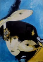 Remo Brindisi (1918-1996) - Senza titolo