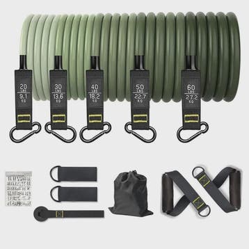 Verstelbare Weerstandsbanden Set (20-200 LBS) voor Krachttra, Verzenden, Nieuw