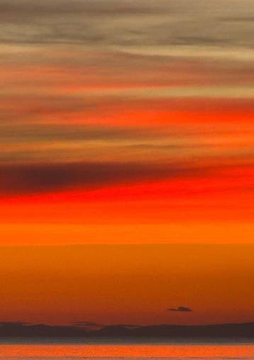 Agathe Toman - Orange Sunset - XL