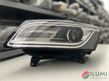 AUDI Q5 KOPLAMP FACELIFT XENON LINKS KPL 8R0941005, Auto-onderdelen, Verzenden, Gebruikt, Audi