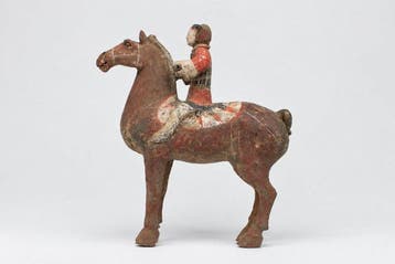 Oud-Chinees, Han-dynastie Terracotta Een fraaie en zeldzame
