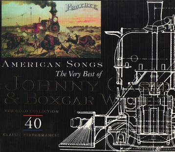 Johnny Cash, Boxcar Willie - American Songs: The Very Best O, Ophalen of Verzenden, Gebruikt