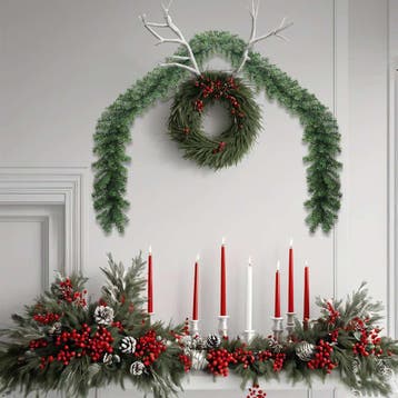 vidaXL Kerstslinger 20 m PVC, Verzenden, Nieuw