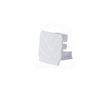 End cap of 4 wired 3-phase track rail White, Nieuw