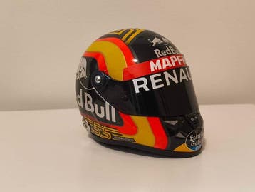 Renault - Fórmula 1 - Carlos Sainz - 2018 - Schaal 1/2-helm, Nieuw