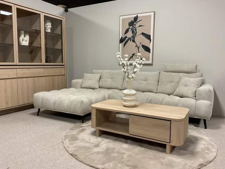 Loungebank Hulst - loungebanken, Huis en Inrichting, Banken | Sofa's en Chaises Longues, 150 cm of meer, Nieuw, 250 tot 300 cm