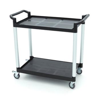 Serveerwagen - 2 Werkbladen - 103 x 50,5 cm, Verzenden, Nieuw in verpakking, Transport en Opslag