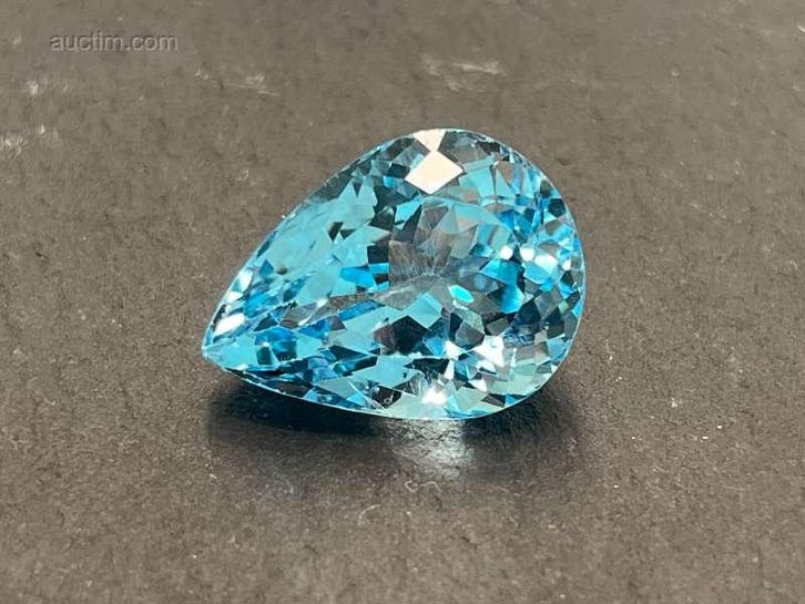 Topaas - 38.51 carat blauwe topaas, Sieraden, Tassen en Uiterlijk, Overige Accessoires, Ophalen