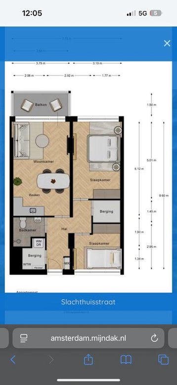 Te huur: Appartement Slachthuisstraat in Zaandam, Noord-Holland, Zaandam