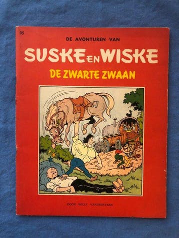 Suske en Wiske RV-35 - De zwarte zwaan - 1 Album - Eerste, Nieuw