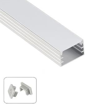 Velvalux Aluminium Profiel Zilver voor Trapverlichting LED, Ophalen of Verzenden, Nieuw