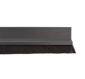 AMIG tochtstrip opbouw 1000 mm PVC zwart, Verzenden, Nieuw