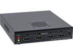 InLine® 57834I - HDMI-videowall switch - 1 tot 4 monitoren, Verzenden, Zo goed als nieuw