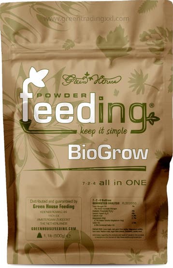 Green House Feeding BioGrow 500 gr, Ophalen of Verzenden, Nieuw