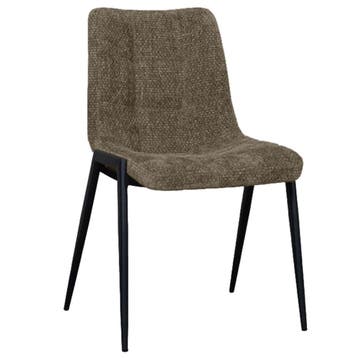 Stoel | Stof/Metaal | Hunter Groen | Zwarte Poten | Indoor |, Zakelijke goederen, Horeca | Keukenapparatuur, Verzenden, Nieuw in verpakking