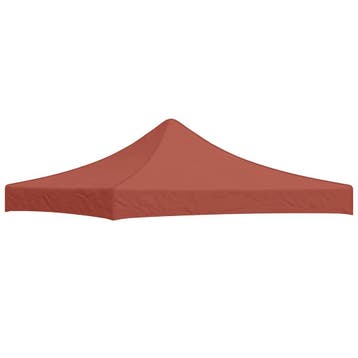 vidaXL Partytentdak 270 g/m² 3x3 m terracotta, Tuin en Terras, Verzenden, Nieuw, Partytent