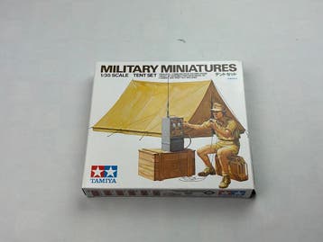 Tamiya 35074 | German Afrika Korps Tent Set | 1:35, Verzenden, Nieuw