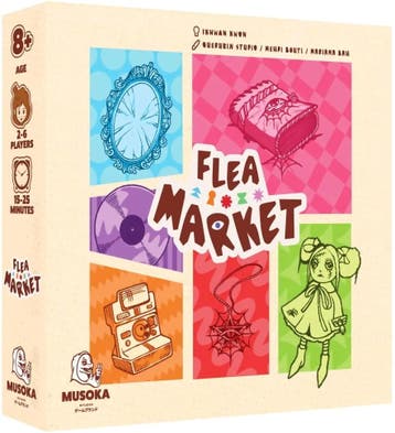 Flea Market - Card Game | Musoka Studio - Kaartspellen, Verzenden, Nieuw