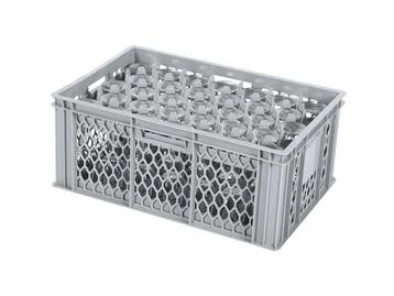 BASIC glazenkrat - 600 x 400 x H 250 mm voor 33 glazen -, Ophalen of Verzenden, Nieuw