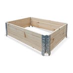 IvoQ Kweekbak Hout 80x60x20 cm, Verzenden, Nieuw