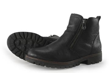 Rieker Boots in maat 40 Zwart, Kleding | Dames, Verzenden, Zwart, Overige typen, Zo goed als nieuw