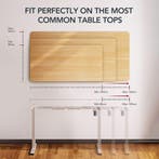 Zit sta bureau - Elektrisch - Verstelbaar - Bureauframe - Wi, Verzenden, Zo goed als nieuw