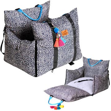Luxe Honden autostoel  Royal+  Ibiza Leopard Waterproof, Dieren en Toebehoren, Honden-accessoires, Ophalen of Verzenden, Nieuw