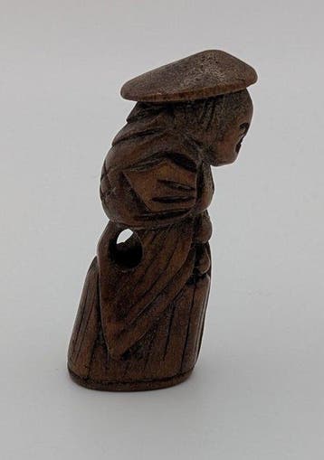 Netsuke van een Dattanjin - Been - Japan - Edo Periode